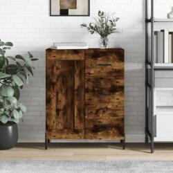 vidaXL füstös tölgy színű szerelt fa tálalószekrény 69, 5 x 34 x 90 cm (830273)