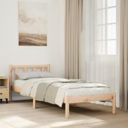 vidaXL tömör fenyőfa extra hosszú ágykeret matrac nélkül 100 x 210 cm (852432)