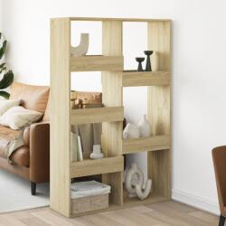 vidaXL sonoma tölgy színű szerelt fa térelválasztó 100 x 33 x 155, 5 cm (3309566) - vidaxl