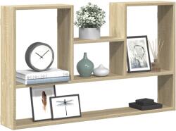 vidaXL sonoma tölgy színű szerelt fa fali polc 99 x 15 x 60 cm (853238) - vidaxl