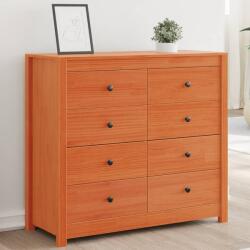 vidaXL viaszbarna tömör fenyőfa kisszekrény 100 x 40 x 90 cm (844495)