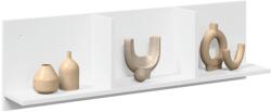vidaXL fehér szerelt fa faliszekrény 100 x 16, 5 x 30 cm (854859) - vidaxl