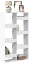 vidaXL fehér szerelt fa könyvespolc 100 x 33 x 175 cm (3309402) - vidaxl