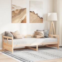 vidaXL tömör fenyőfa kanapéágy matraccal 90 x 200 cm (3321050)