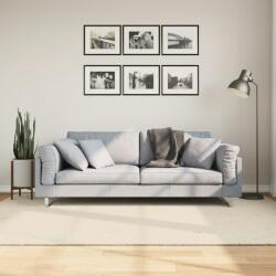 vidaXL ISTAN krémszínű hosszú szálú fényes szőnyeg 160 x 230 cm (375666)