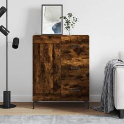 vidaXL füstös tölgy színű szerelt fa tálalószekrény 69, 5 x 34 x 90 cm (830265)