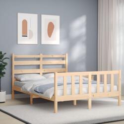 vidaXL tömör fenyőfa ágy matrac nélkül 140 x 190 cm (3192016)