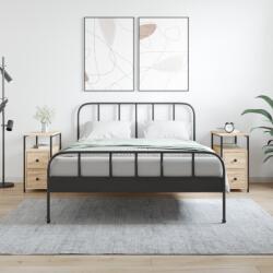 vidaXL 2 db sonoma tölgy színű szerelt fa éjjeliszekrény 30x60x60 cm (826066)