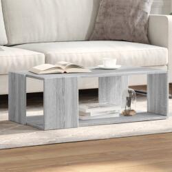 vidaXL szürke sonoma színű szerelt fa dohányzóasztal 89, 5 x 48 x 30 cm (848155) - vidaxl