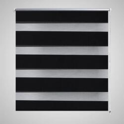 vidaXL Zebra roló 120 x 230 cm Fekete (240220)