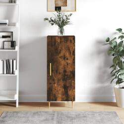 vidaXL füstös tölgy színű szerelt fa tálalószekrény 34, 5 x 34 x 90 cm (828529)