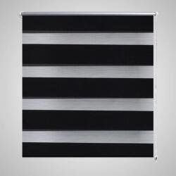 vidaXL Zebra roló 140 x 175 cm Fekete (240224)