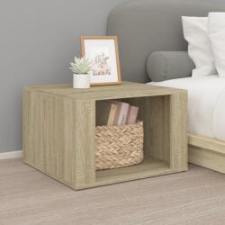 vidaXL sonoma tölgy színű szerelt fa éjjeliszekrény 57 x 55 x 36 cm (816555)