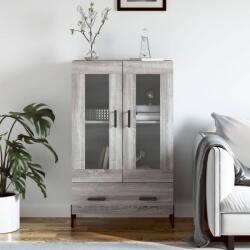 vidaXL szürke sonoma szerelt fa magasszekrény 69, 5 x 31 x 115 cm (828314)