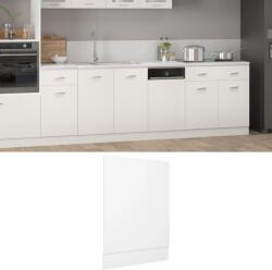 vidaXL Lyon fehér szerelt fa mosogatógép-panel 45 x 3 x 67 cm (802554)