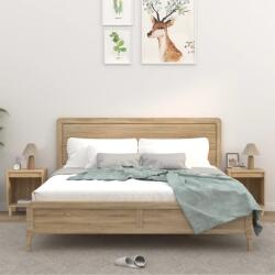 vidaXL 2 db sonoma tölgy éjjeliszekrény 40 x 35 x 50 cm (821865)