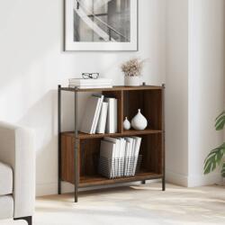 vidaXL barna tölgy színű szerelt fa könyvszekrény 72 x 28 x 77, 5 cm (838882)
