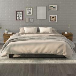 vidaXL 2 db füstös tölgy színű éjjeliszekrény 40 x 35 x 47, 5 cm (817292)