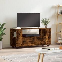 vidaXL füstös tölgy színű szerelt fa TV-szekrény 102x34, 5x43 cm (833747)