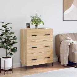 vidaXL sonoma tölgy színű szerelt fa tálalószekrény 69, 5 x 34 x 90 cm (827863) - vidaxl