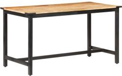 vidaXL tömör nyers mangófa étkezőasztal 140 x 70 x 76 cm (287434) - vidaxl
