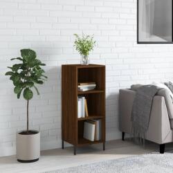 vidaXL barna tölgyszínű szerelt fa tálalószekrény 34, 5 x 32, 5 x 90 cm (828747) - vidaxl