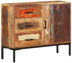 vidaXL tömör újrahasznosított fa tálalószekrény 88 x 30 x 73 cm (329248)