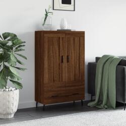 vidaXL barna tölgyszínű szerelt fa magasszekrény 69, 5 x 31 x 115 cm (830347)