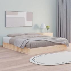 vidaXL tömör fa ágykeret 200 x 200 cm (820656)