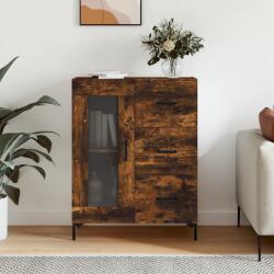 vidaXL füstös tölgy színű szerelt fa tálalószekrény 69, 5 x 34 x 90 cm (828049) - vidaxl