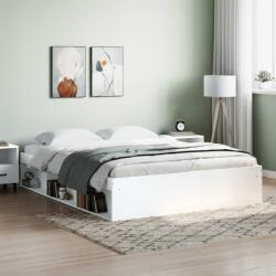 vidaXL fehér king size ágykeret 150 x 200 cm (3203866)