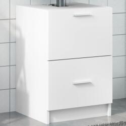 vidaXL fehér szerelt fa mosdószekrény 40 x 37 x 59 cm (848101)