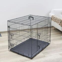 Kerbl fekete kutyaketrec 92 x 63 x 74 cm 81366