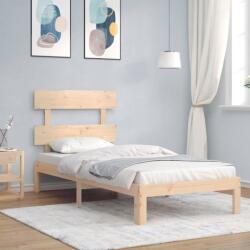 vidaXL tömör fenyőfa ágy matrac nélkül 90 x 200 cm (3193516)