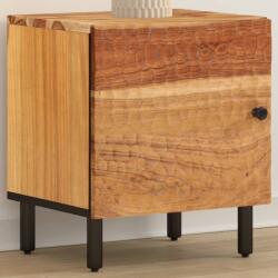 vidaXL tömör akácfa éjjeliszekrény 40 x 33 x 46 cm (356851)