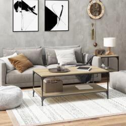 vidaXL sonoma tölgy színű szerelt fa dohányzóasztal 80 x 50 x 40 cm (819368)
