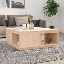 vidaXL tömör fenyőfa dohányzóasztal 100 x 101 x 40, 5 cm (814519)