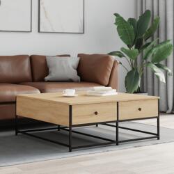 vidaXL sonoma tölgy színű szerelt fa dohányzóasztal 100 x 99 x 40 cm (835295)
