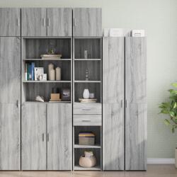 vidaXL szürke sonoma szerelt fa vékony tárolószekrény 40x42, 5x225 cm (3281278)