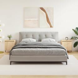 vidaXL 2 db sonoma tölgy színű szerelt fa éjjeliszekrény 40x30x50 cm (826819)