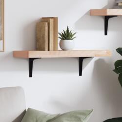 vidaXL tömör bükkfa fali polc 60 x 20 x 4 cm (356018)