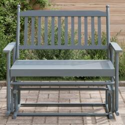 vidaXL szürke tömör nyárfa hintapad 118 x 70 x 104, 5 cm (4008869)