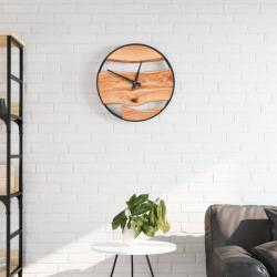 vidaXL barna vas és olívafa falióra Ø35 cm (4008396) - vidaxl