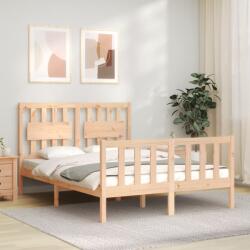 vidaXL tömör fenyőfa ágy matrac nélkül 140 x 190 cm (3192406)