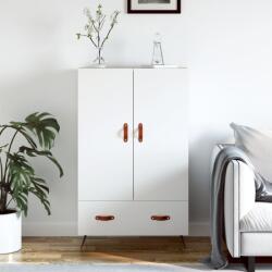 vidaXL fehér szerelt fa magasszekrény 69, 5 x 31 x 115 cm (828204)