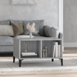 vidaXL szürke sonoma színű szerelt fa dohányzóasztal 60 x 50 x 36, 5 cm (821042)