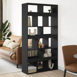 vidaXL fekete szerelt fa térelválasztó 100 x 33 x 187, 5 cm (3309538)
