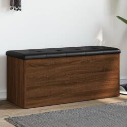 vidaXL barna tölgy színű szerelt fa tárolópad 102 x 42 x 45 cm (835060)