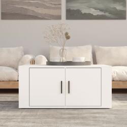 vidaXL fehér szerelt fa dohányzóasztal 80 x 50 x 36 cm (816512)