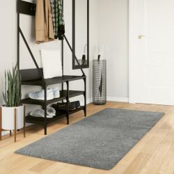 vidaXL PAMPLONA zöld magas szálú bolyhos modern szőnyeg 80 x 200 cm (375296)
